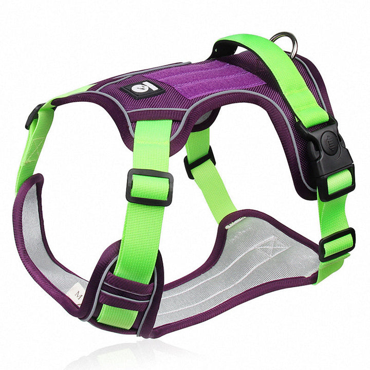 Discover the Ultimate Comfort and Control with Our Dog Traction Rope Nylon Chest Strap