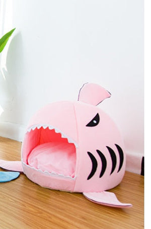 Discover the Creative Dual-Purpose Shark Pet Bed
