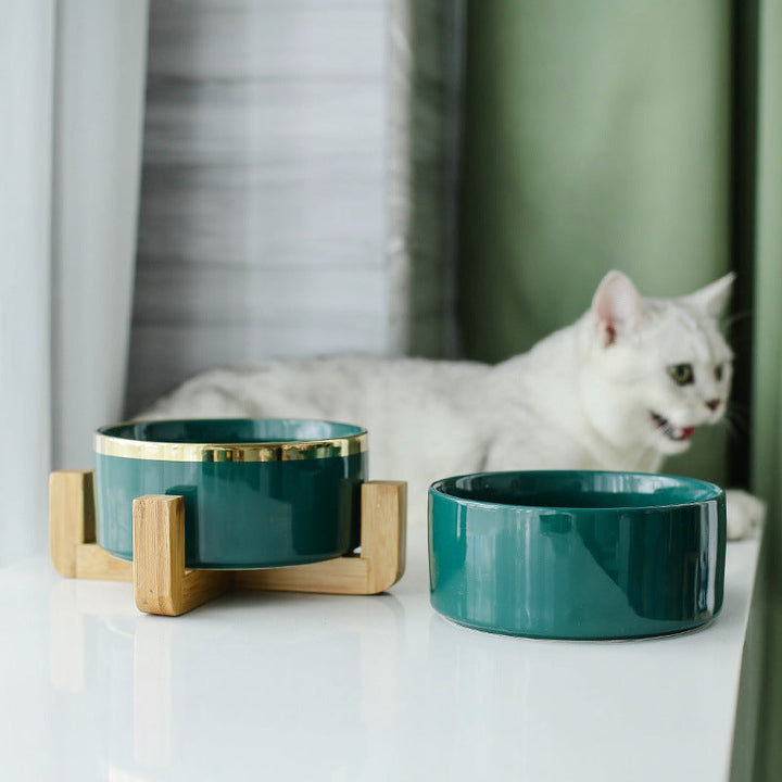 Elevate Your Pet's Dining Experience with Our Ceramic Cat Bowl