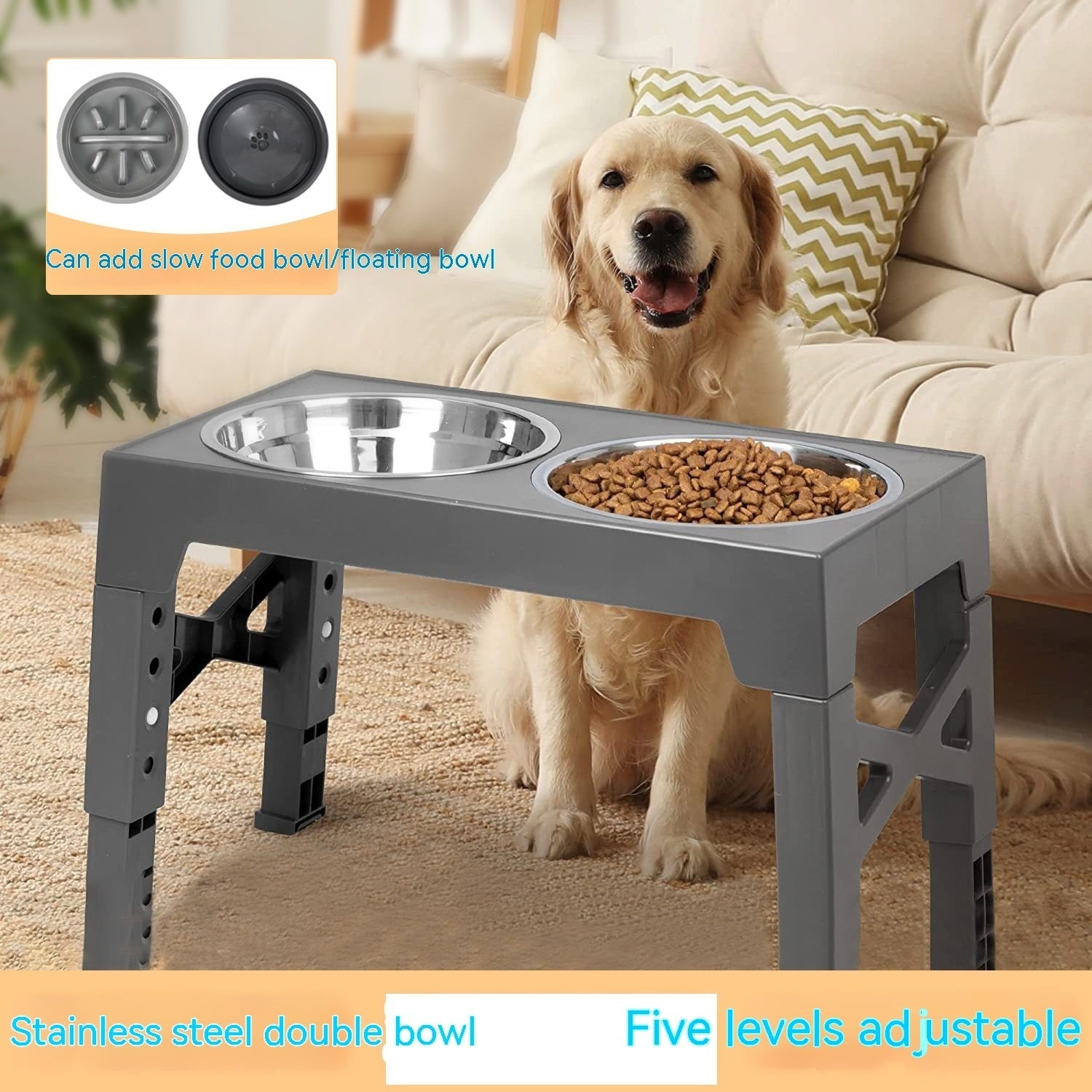 The Ultimate Pet Feeder Slow Feeding Bowl