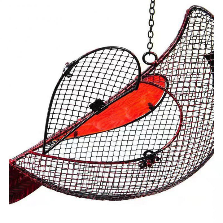 Experience Nature with the Snowman Bird Style Pendant Red Bird Feeder