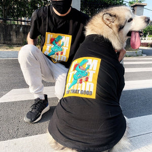 Fashionable and Cute Anti-Fluff Pet Clothes Parent-Child Clothing