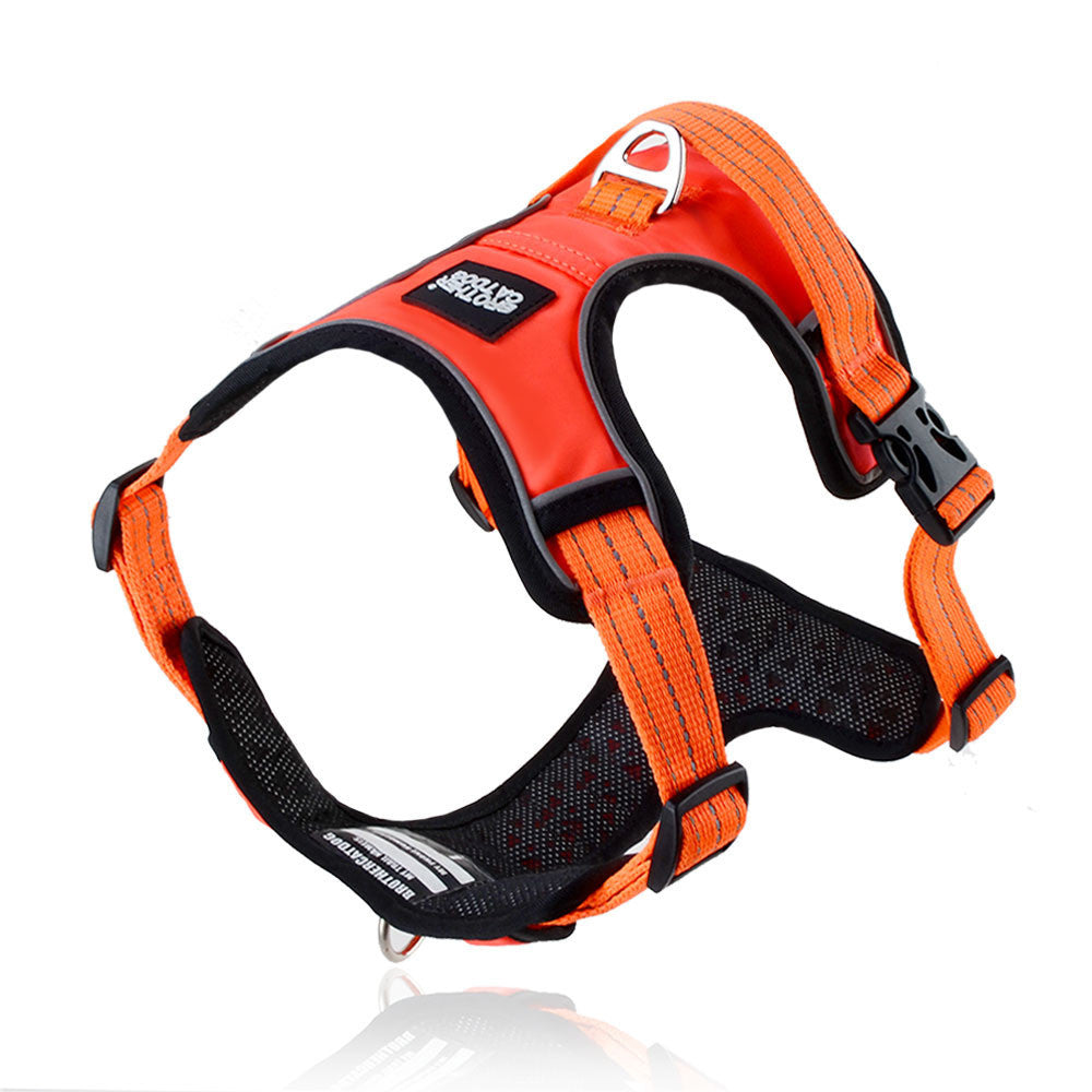 Reflective Breathable Dog Rope Vest