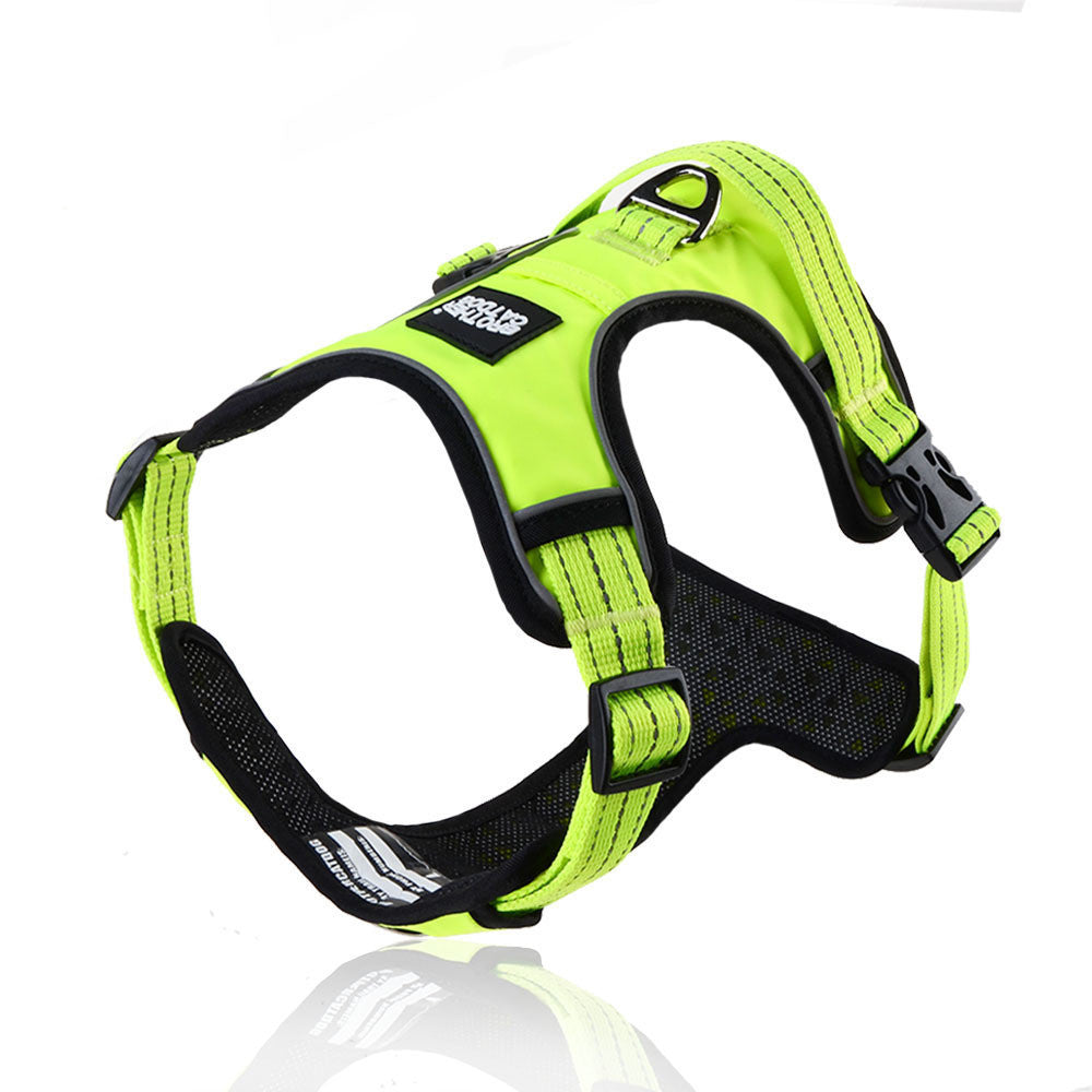 Reflective Breathable Dog Rope Vest