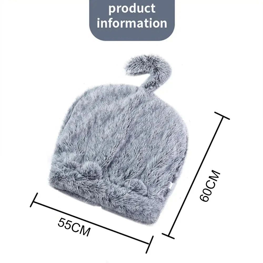 Plush Bag Cat Hideout House Winter Warm Mat