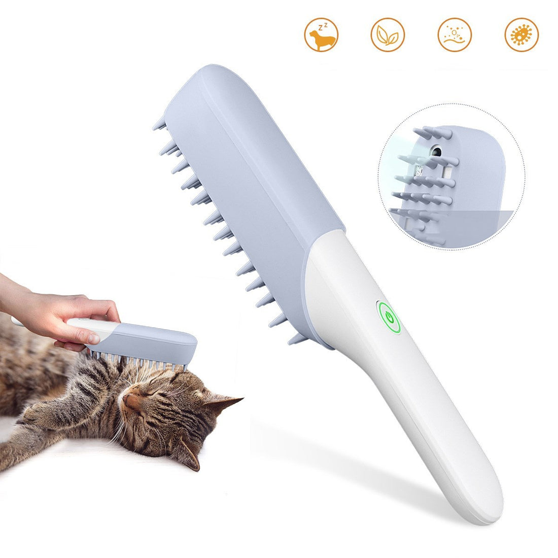 Pet Silicone Massage Brush Deodorant