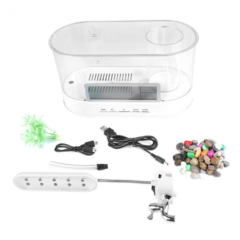 Inner loop mini desktop USB fish tank