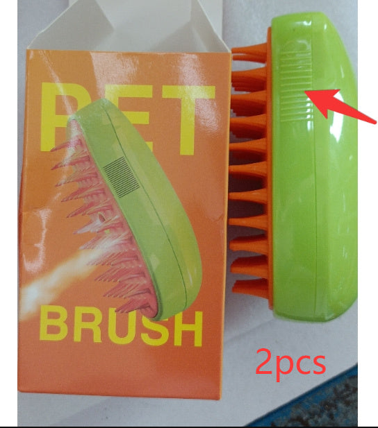 3 In 1 Cat Steam Brush Steamy Dog Brush