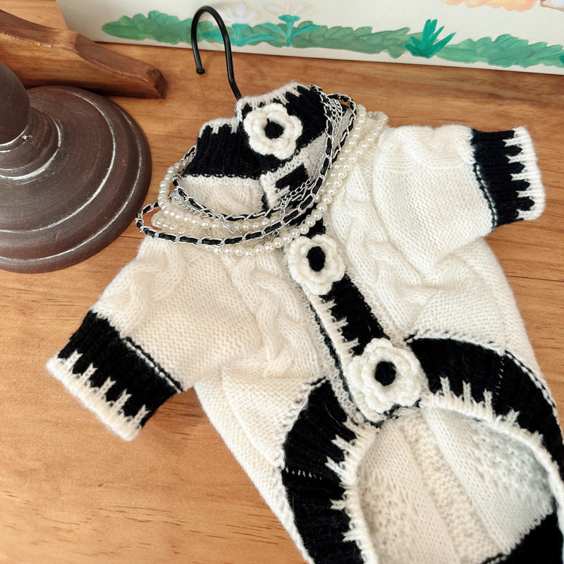 Dog Clothes Pet Autumn And Winter Sweater