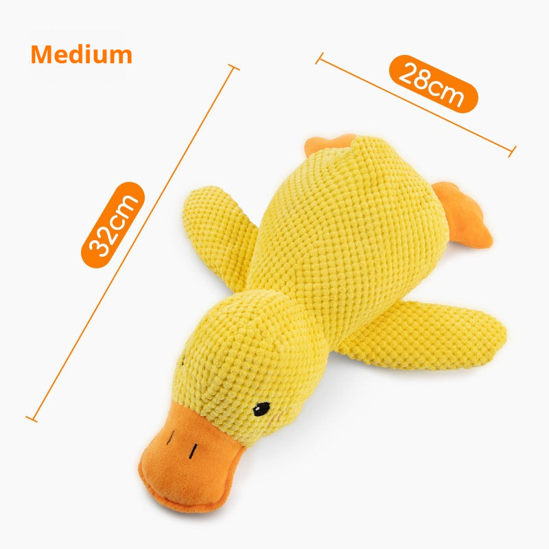 Pet Plush Toy Dog Calming Duck Stuffed Duck Toys