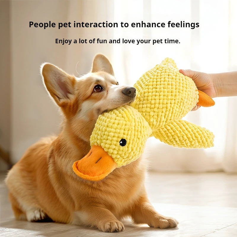 Pet Plush Toy Dog Calming Duck Stuffed Duck Toys