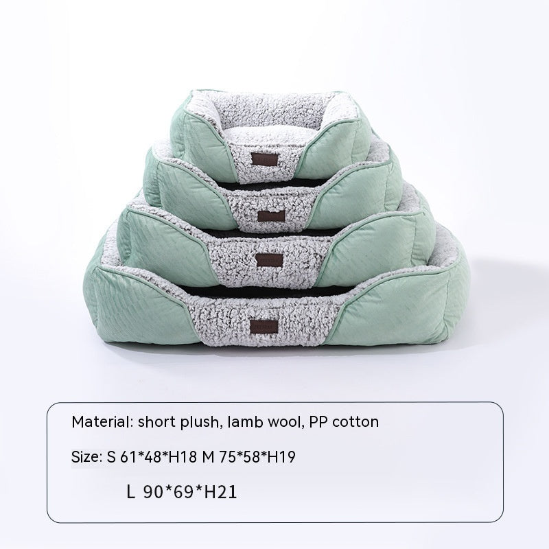Self-heating Thermal Pet Bed Closed