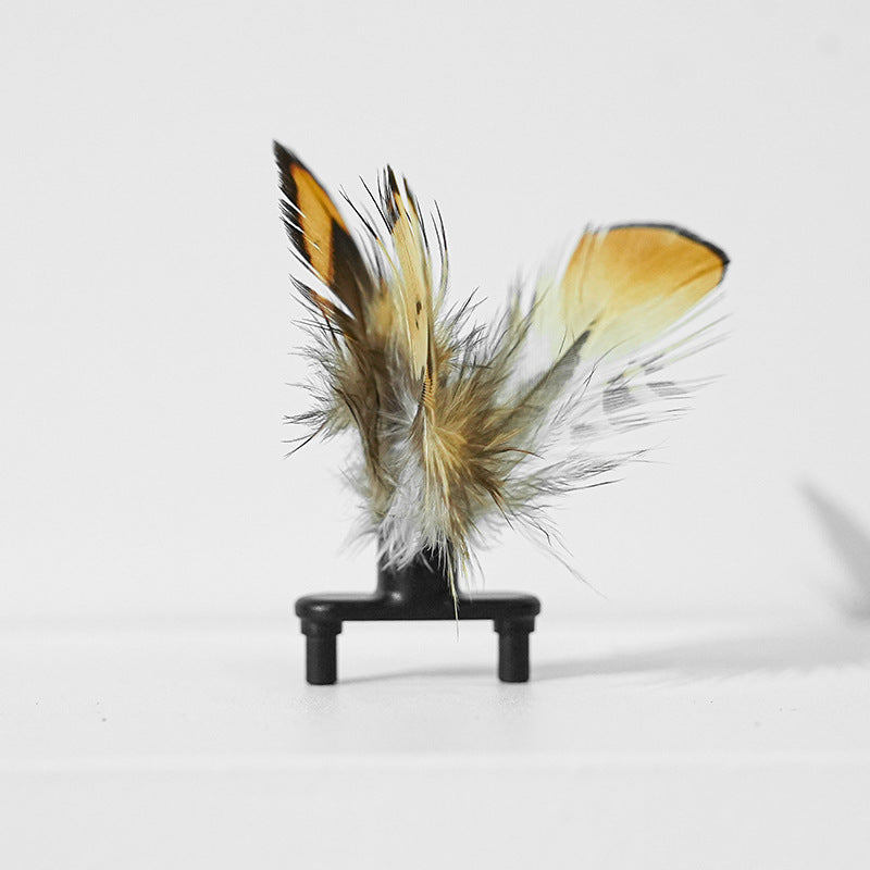 Electric Cat Car Toy Cute Bee Running Kitten Pet Toys