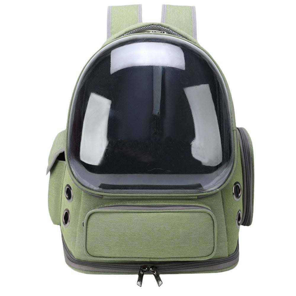 Portable Pet Transparent Space Capsule Backpack