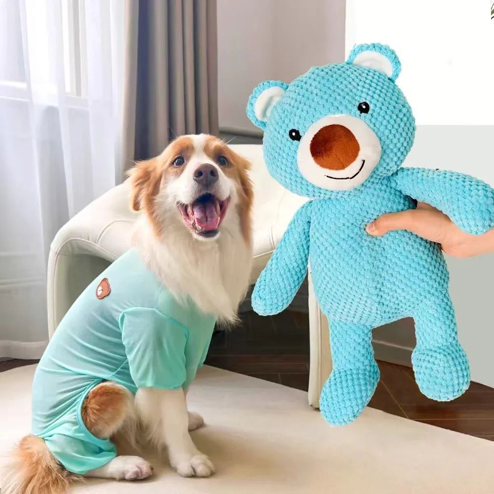 Dog Large Sound Squeaky Toys Bear Animals Shape