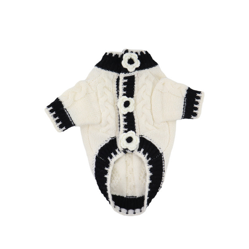 Dog Clothes Pet Autumn And Winter Sweater