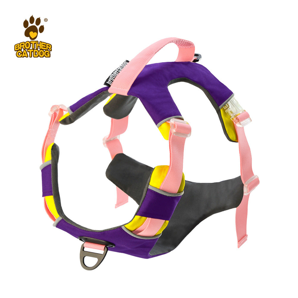 Dog Night Reflective Training Vest Chest Strap
