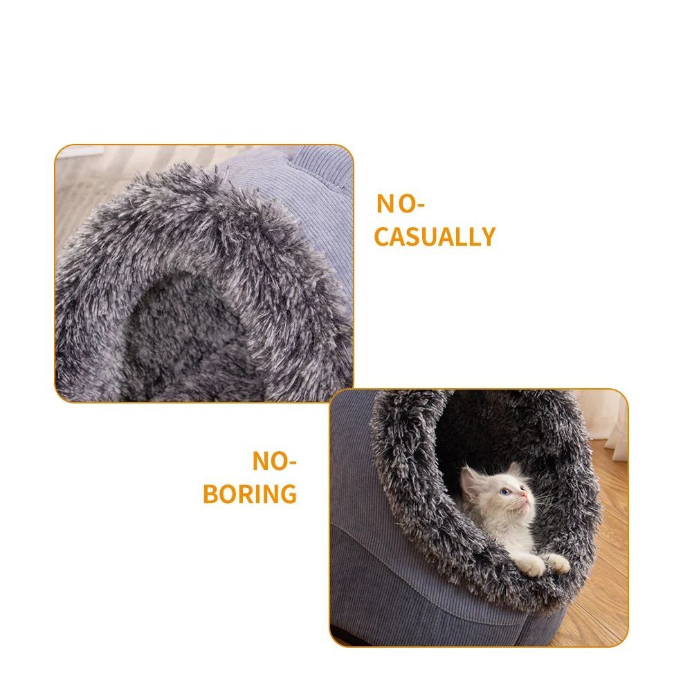 Washable Sleeping Kennel Winter Pet Cozy Nest