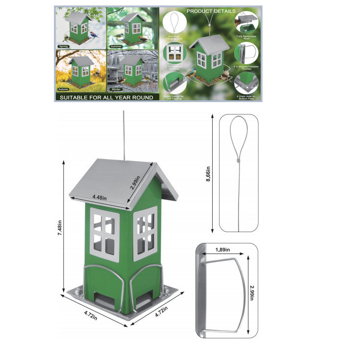 Feeder Outdoor Bird Cage Iron Bird Cage