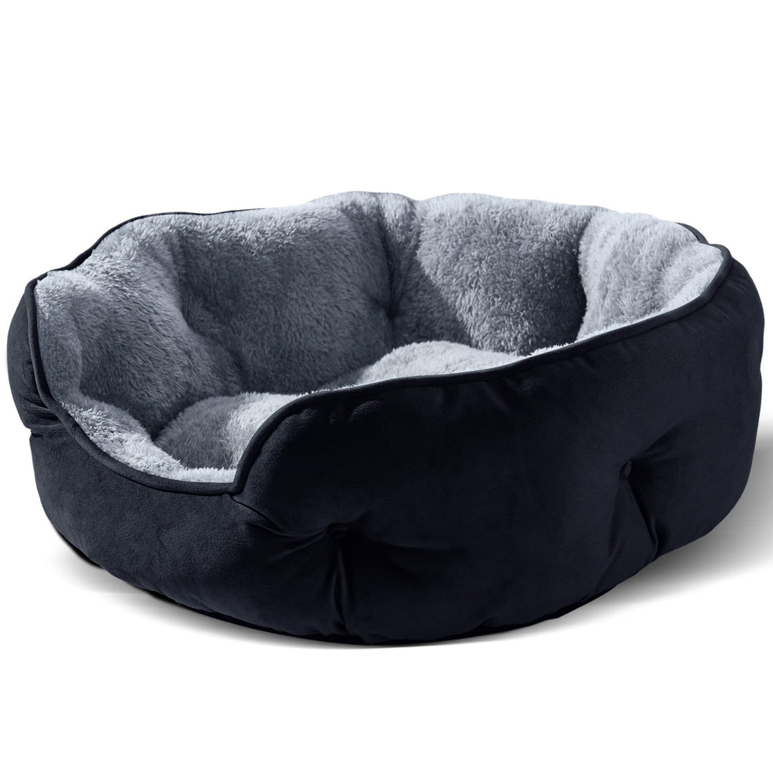 Cathouse Doghouse Round Pet Bed