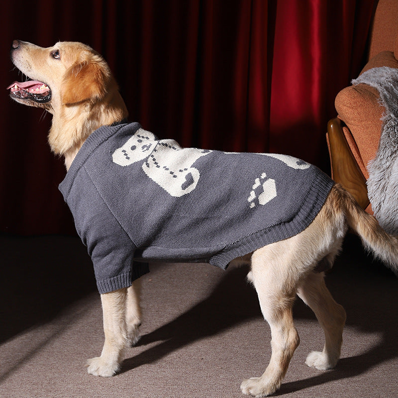 Pet Winter Warm Large Dog Thick Sweater