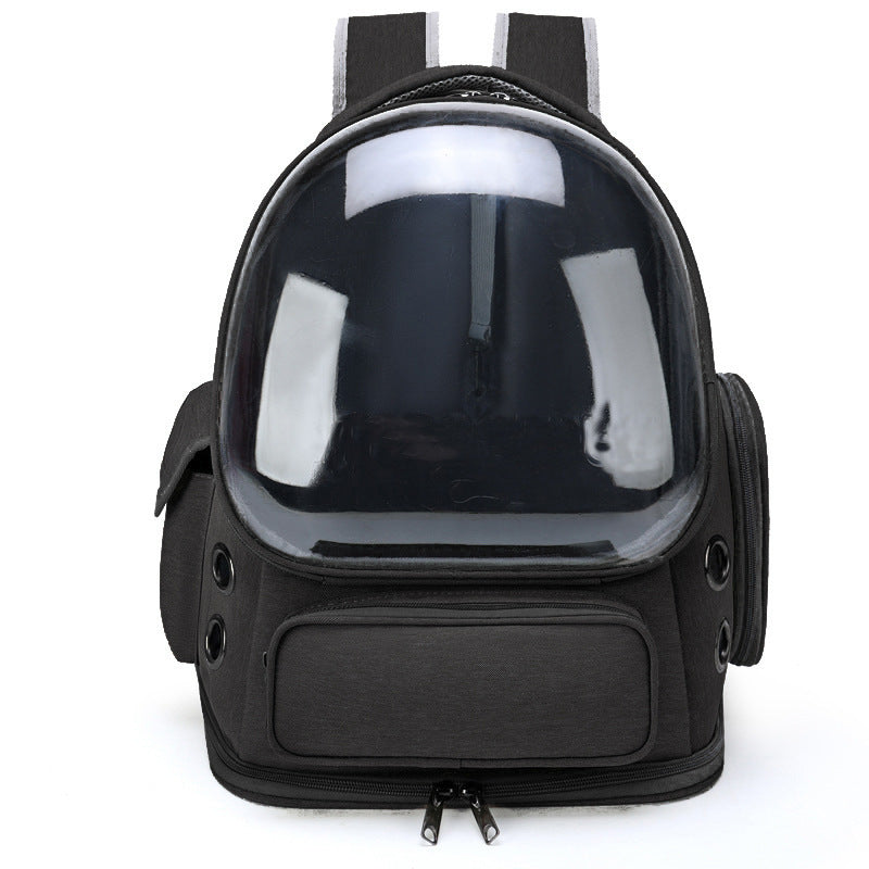 Portable Pet Transparent Space Capsule Backpack
