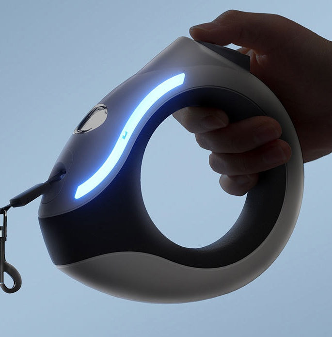 LED Night Lighting Automatic Retractable Leash