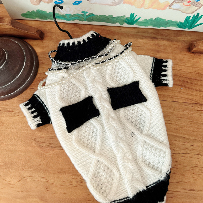 Dog Clothes Pet Autumn And Winter Sweater