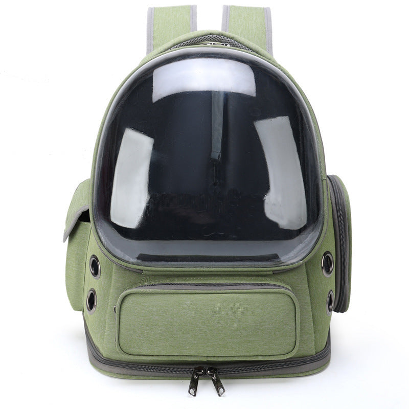 Portable Pet Transparent Space Capsule Backpack