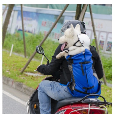Dog Pet Chest Backpack Is Going Out