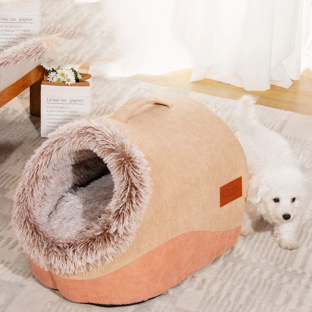 Washable Sleeping Kennel Winter Pet Cozy Nest
