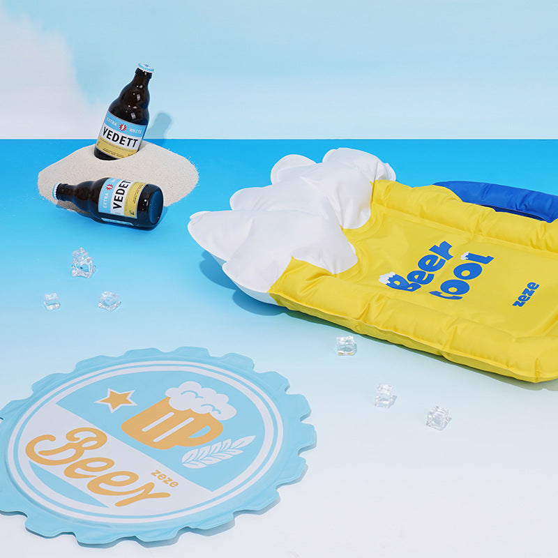 Beer Pet Ice Pad Dog Cooling Pad
