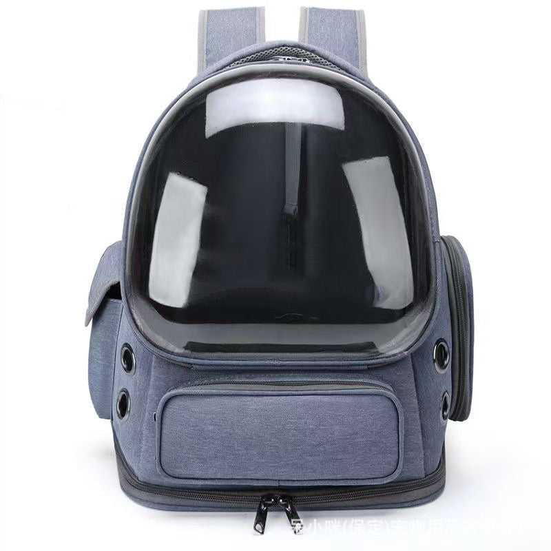 Portable Pet Transparent Space Capsule Backpack