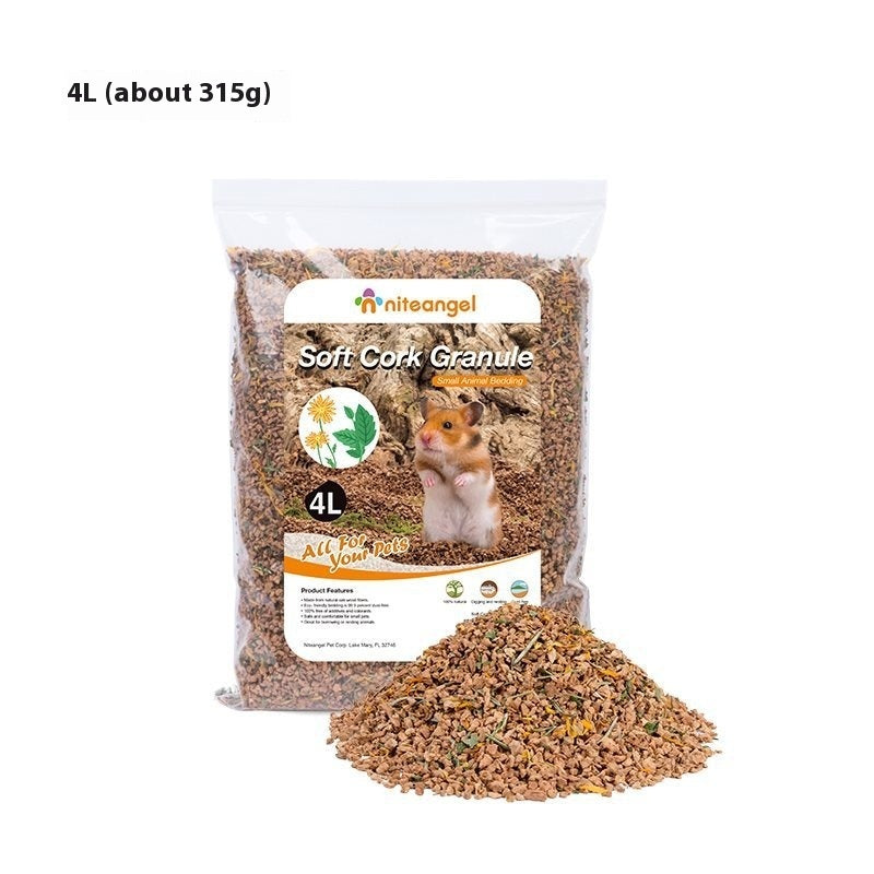 Oak Cork Hamster Digging Dust-free Bedding